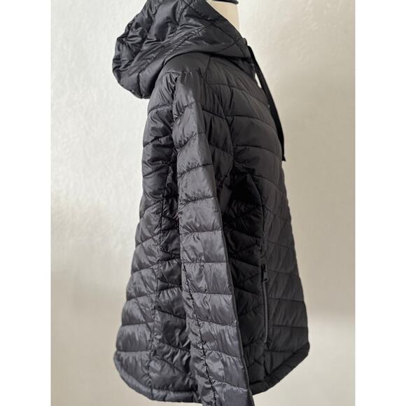 Lolë Emeline Insulated Down Black Puffer Jacket Hooded Women's Size XL - Picture 5 of 9